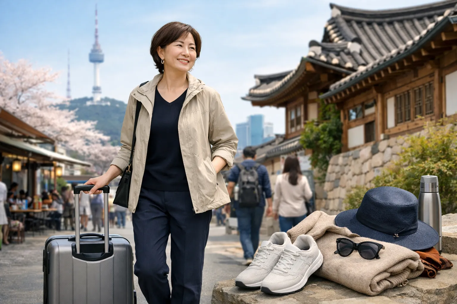 韓国旅行のコーディネート提案