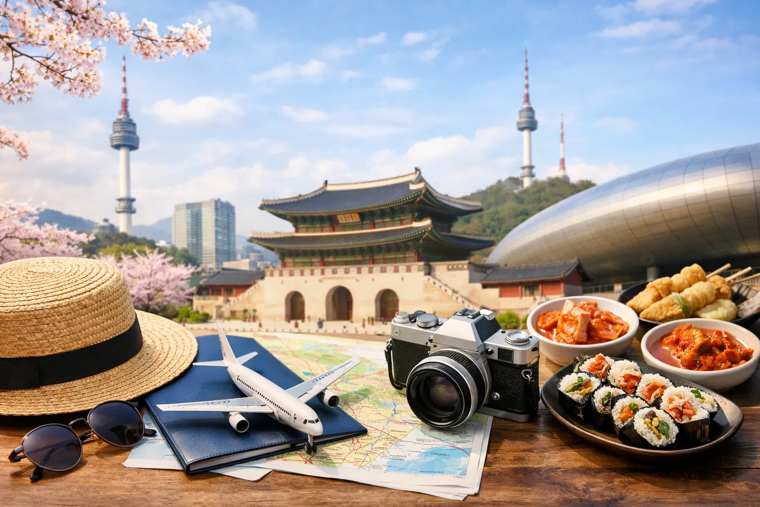 ソウルの名所と旅行アイテム