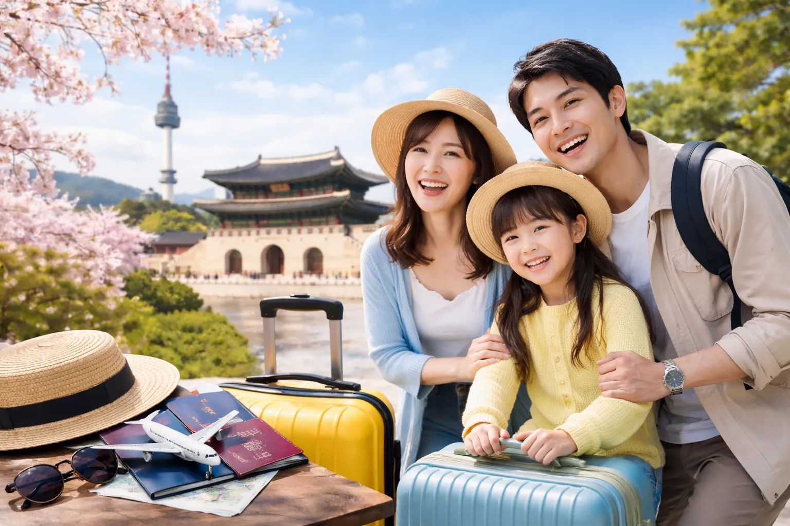 楽しい家族との韓国旅行計画