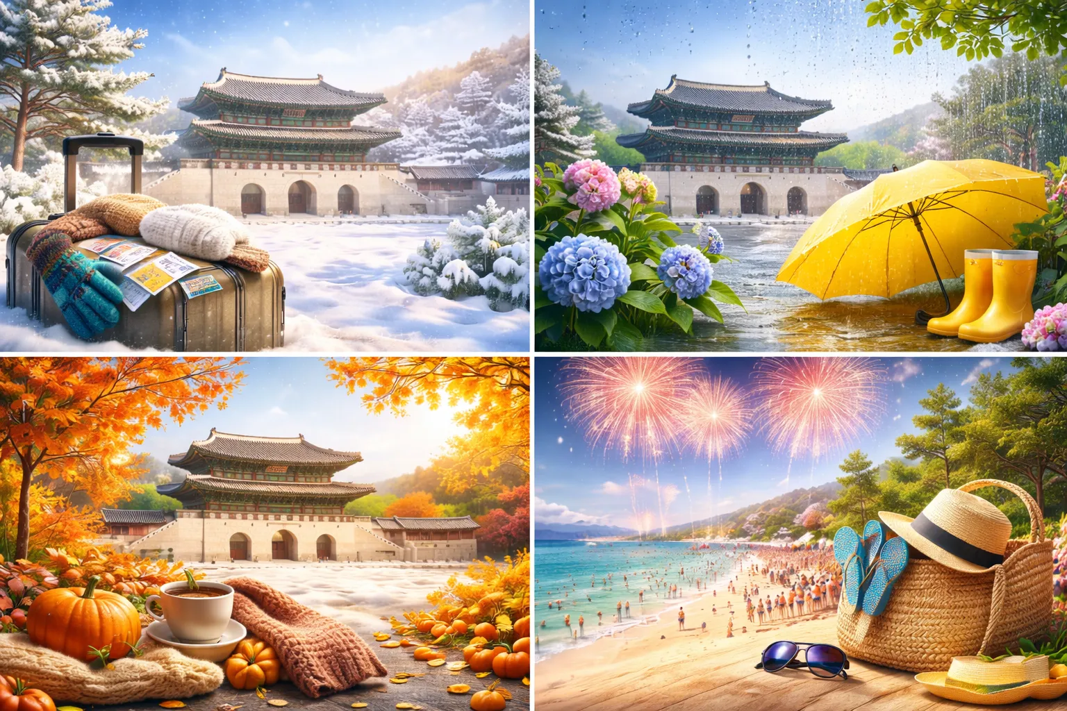 四季折々の韓国旅行