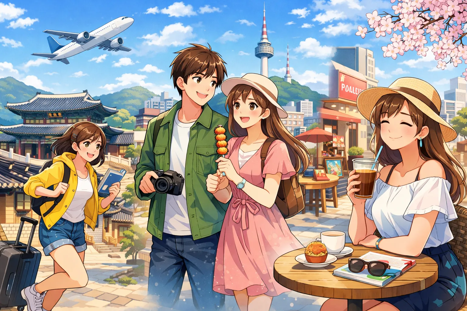 韓国旅行の楽しさを感じて