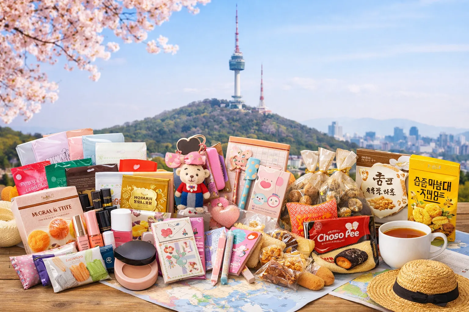 韓国旅行のお土産コレクション