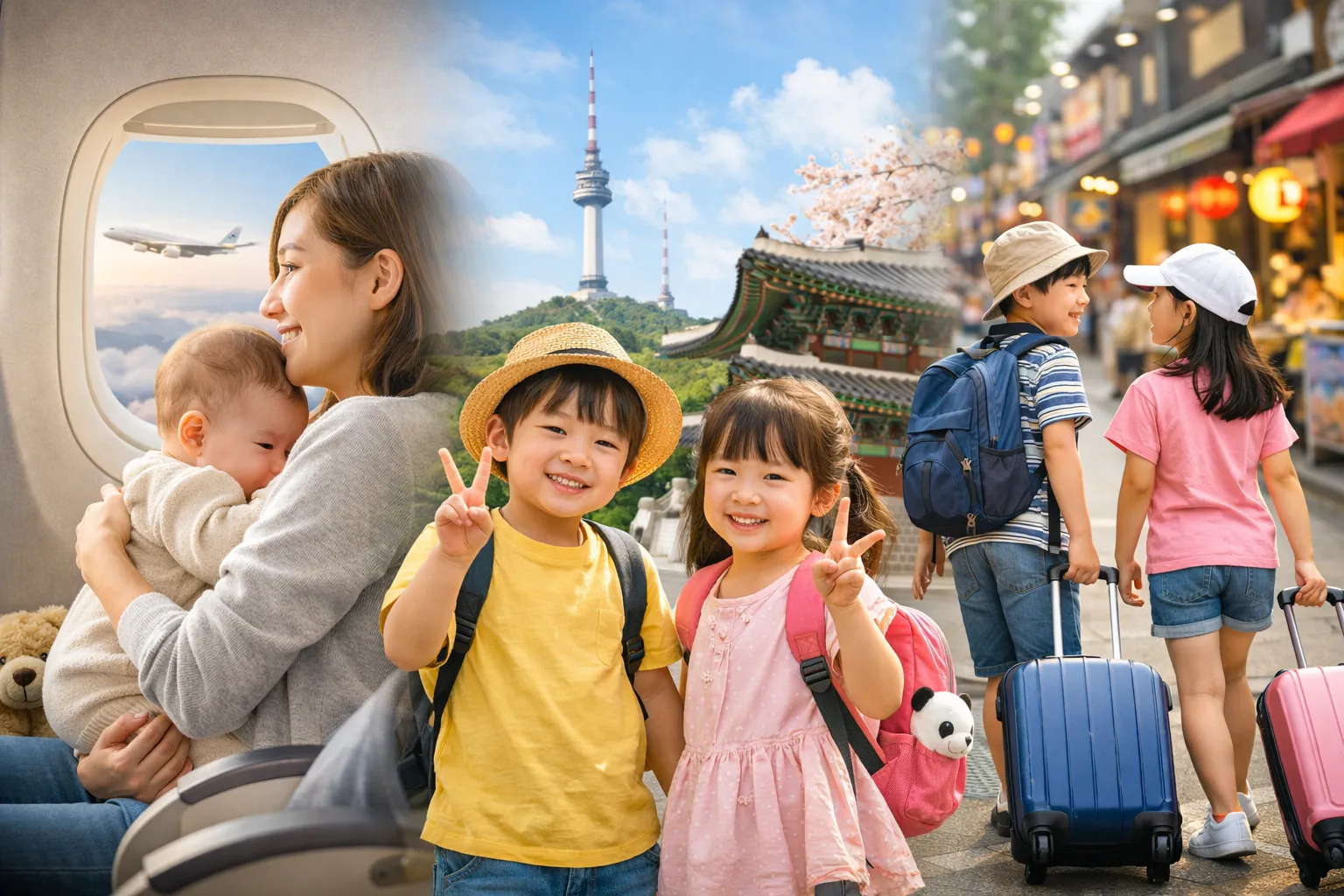 家族の韓国旅行の思い出