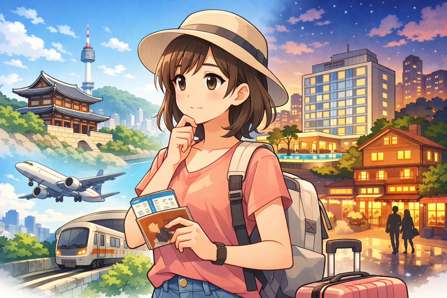 韓国旅行の計画と選択肢