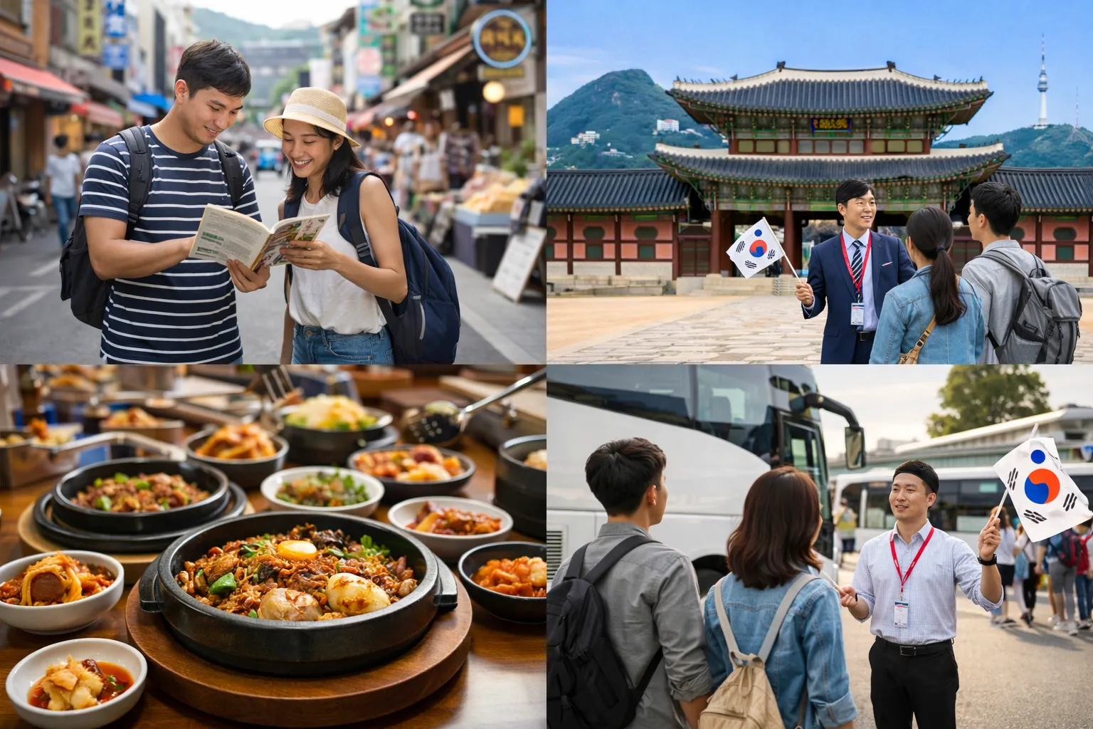 韓国の自由旅行とガイド付きツアー