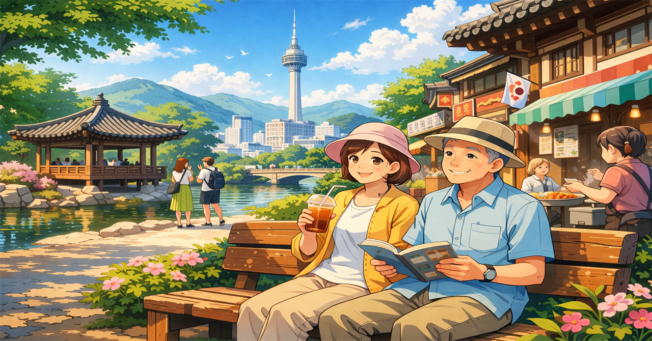 大邱で過ごす穏やかな日々