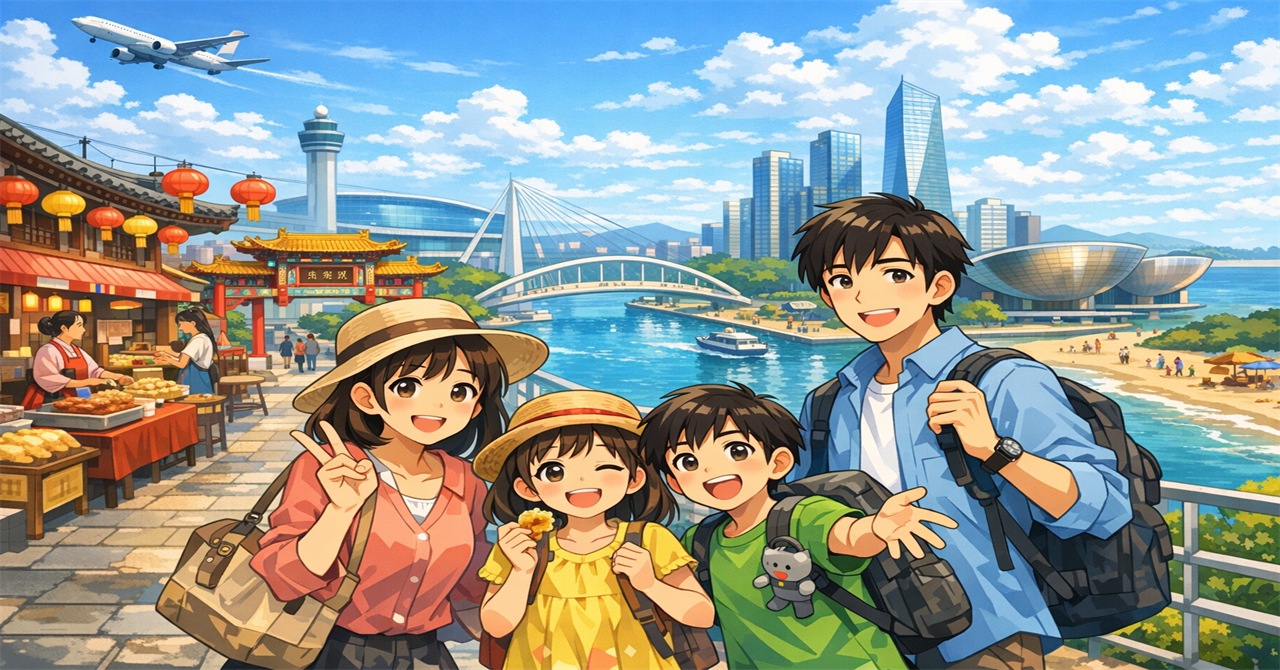 韓国・仁川は主婦・家族旅行に向いてる？短日程でも動きやすくて安心しやすい行き先の魅力