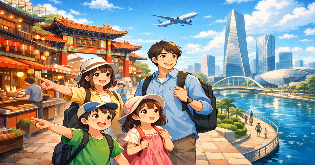 家族と共に行く仁川の旅
