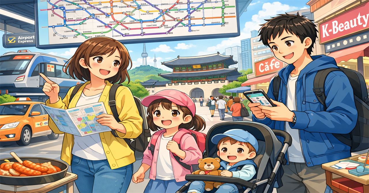 ソウルと釜山の旅行