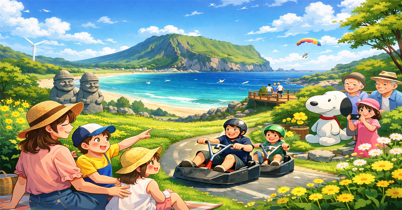 韓国・済州島は主婦・家族旅行に向いてる？自然の中でゆったり楽しめる行き先として人気の理由